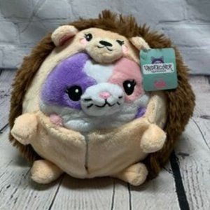NEW Justice Undercover Squishable Plush in Disquise 7" Collette Cat in Hedgehog